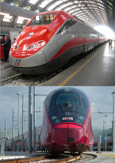 Frecciarossa e Italo