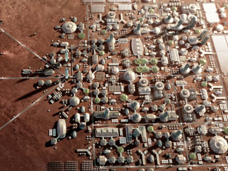 Città su Marte